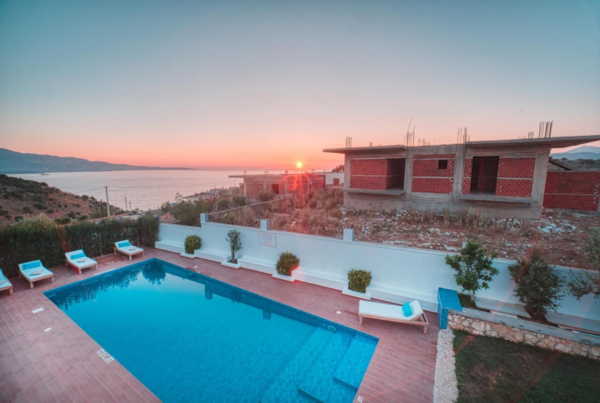 Le Gjero Luxury Villa Ksamil Eksteriør billede
