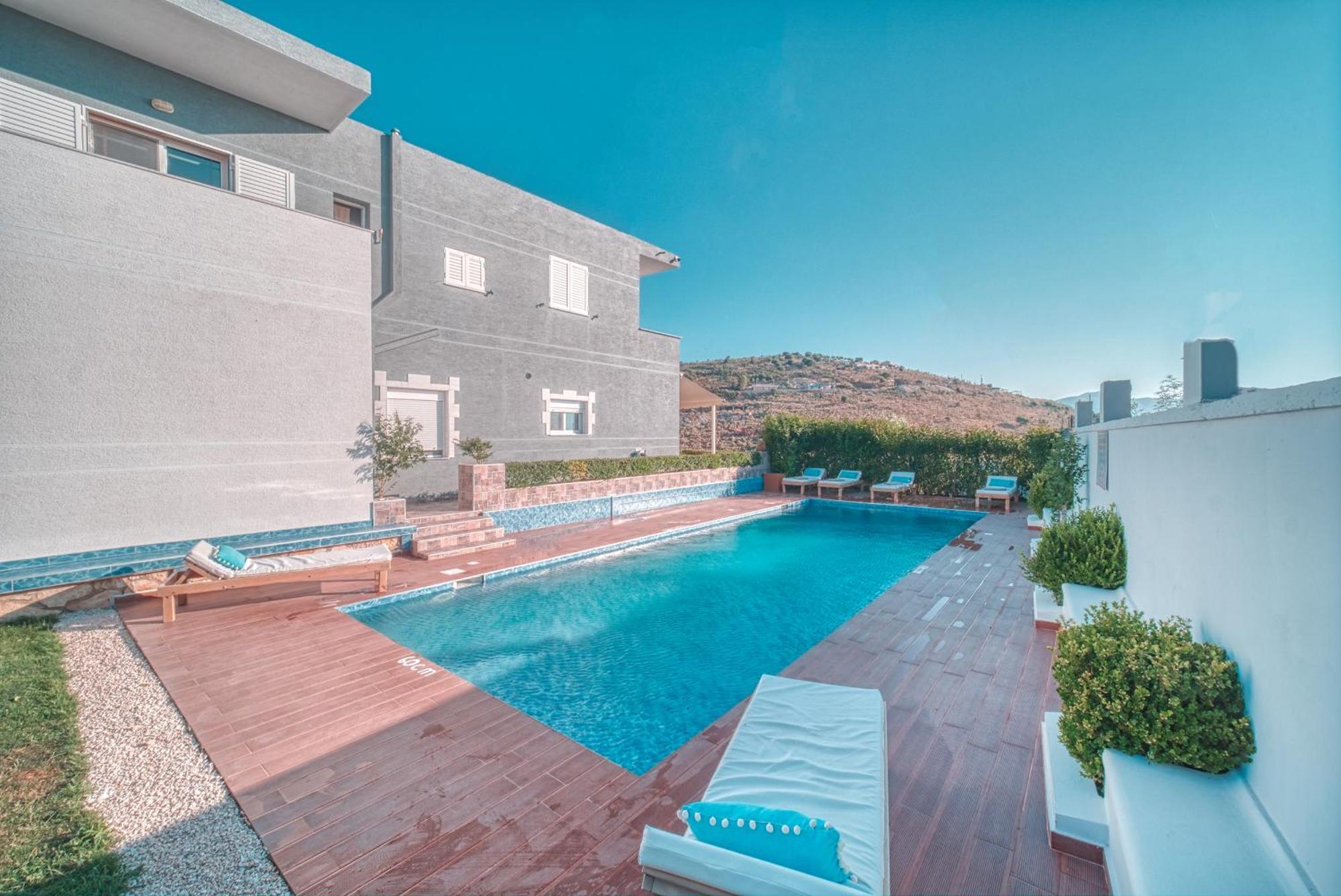 Le Gjero Luxury Villa Ksamil Eksteriør billede
